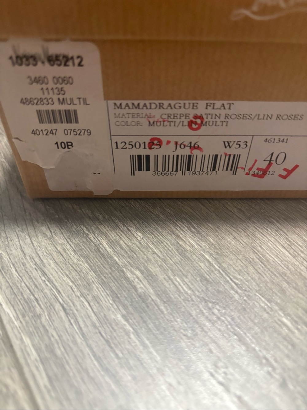 Brand new Christian Louboutin
Mamadrague floral satin ballet flats - Picture 4 of 7